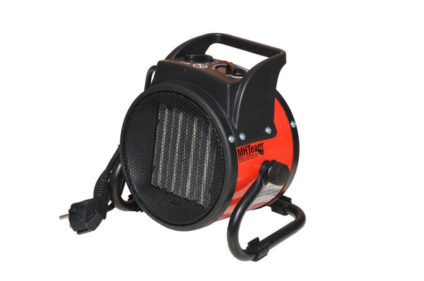acquista Heißluftgenerator Elektroheizung 2000W Jessen MHTeam EH6-02 Rot