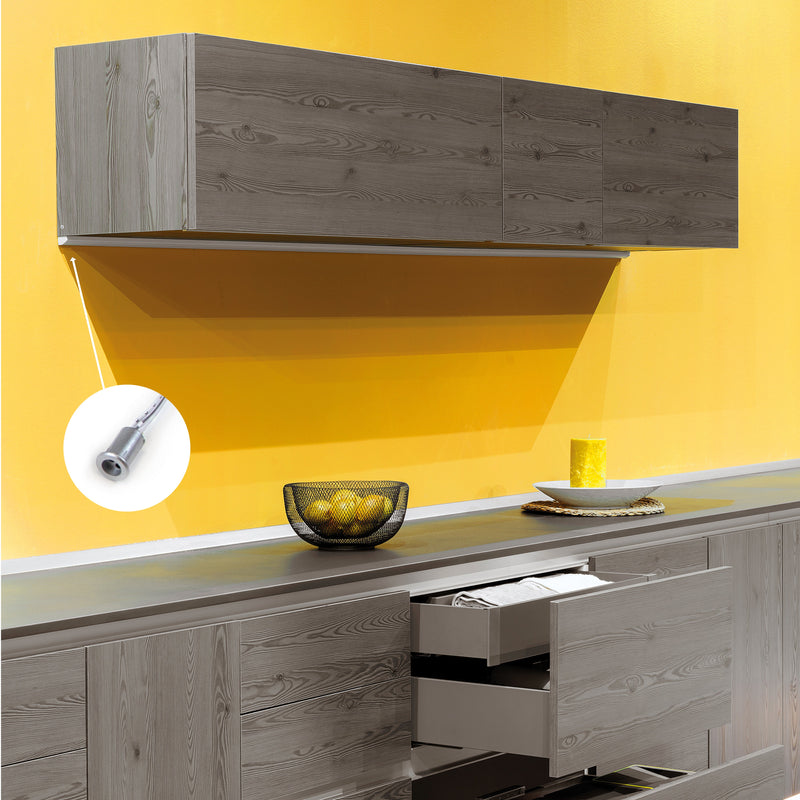 Kit Illuminazione Prossimità Striscia LED 5 mt per Armadi e Mobili Emuca 