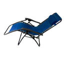 Sedia Sdraio Zero Gravity Reclinabile Pieghevole Blu