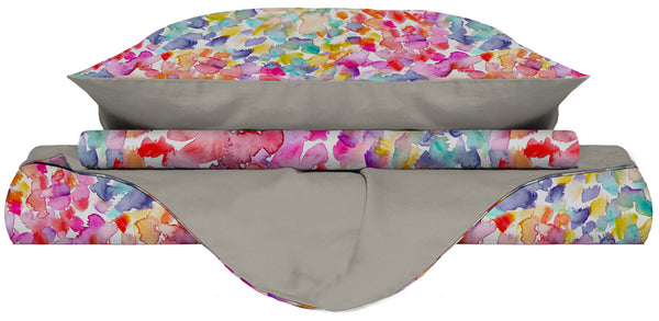 online Bettbezug mit Aufdruck auf der Tasche und Doubleface-Federkissenbezüge