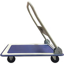 Carrello Pieghevole da Trasporto 150 Kg in Acciaio Blu