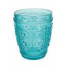 Set 4 Bicchieri Acqua Imperial Ocean in Vetro VdE Tivoli 1996 Trasparente Blu