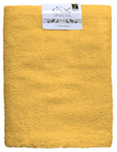 Set Spugna Asciugamani Ospite + Salvietta Erika Senape