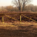 Recinzione Croce di Sant'Andrea 200xH150 cm in Legno