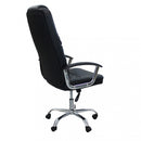 Poltrona da Ufficio Gracie 60x64x117/127 h cm in Poliuretano Nero