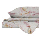 Copripiumino Karma Singolo con Federa in Poliestere Bouquet Rosa  