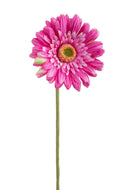 Set 8 Fiori Artificiali di Gerbera Singolo H 62 cm