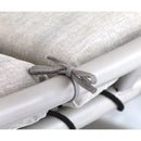 Dondolo Letto da Giardino imbottito 207x142xH172 cm con Tettuccio Regan talpa