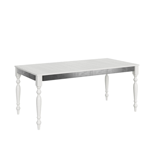 Tavolo Allungabile 180-284x90x80 cm Romagna Iron Bianco Frassino acquista