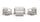 Set Salotto da Giardino 4 Pezzi Divano Poltrone e Tavolino Contenitore Keter Scandi Linea Effetto Juta Beige Chiaro