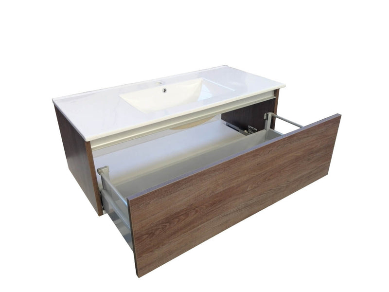 Mobile Bagno Sospeso 106cm TFT Ibiza Tabacco Scuro