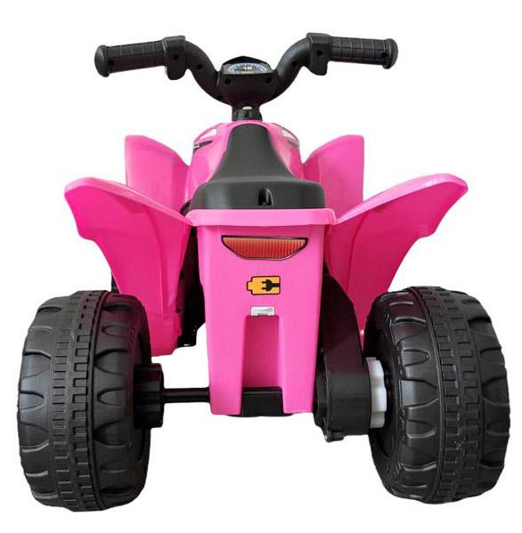 Mini Quad Elettrico per Bambini 6v con Licenza Honda 250X Rosa 