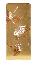 Portaombrelli Carved Leaf 24x24x55 cm in Ferro 