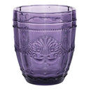 Set 4 Bicchieri Acqua Syrah Provence in Vetro VdE Tivoli 1996 Viola