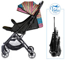 Passeggino Trolley Leggero per Bambini Zibos Velo Ziggy Black Nero