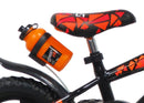 Bicicletta per Bambino 12" 2 Freni Gomme in EVA Street Art Nero/Arancione