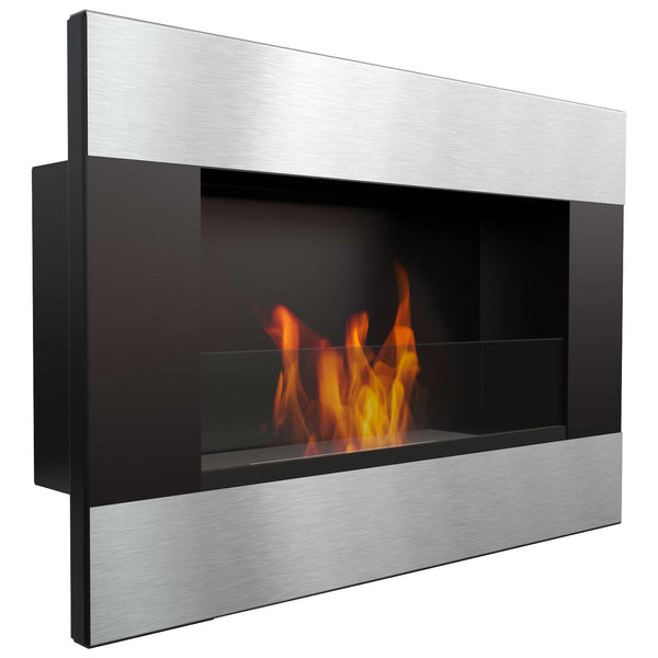 sconto Bioethanol Wandkamin 60x40 cm Flig Huston Ory