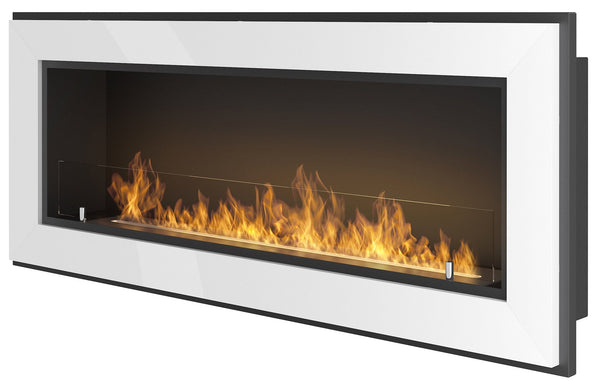 Bioethanol Wandkamin 120x49 cm Rahmen 1200 Weiß online