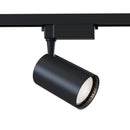 Faretto a LED per Sistema Illuminazione Binario 30W 4000K in Alluminio Vuoro  Nero