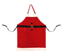 Grembiule Natalizio Babbo Natale in Poliestere Rosso