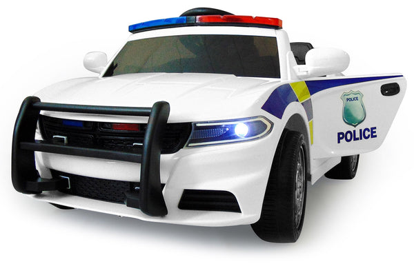 Elektrisches Polizeiauto für Kinder 12V Babyfun Polizei Weiß acquista