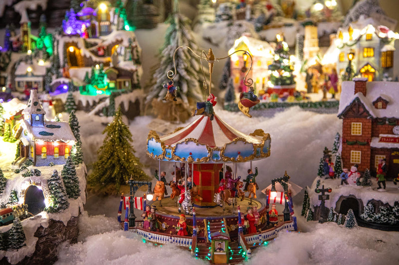 Giostra con Movimento e Musica 32 cm in Resina