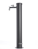 Fontana da Giardino con Doppio Rubinetto Belfer 42/ARR Antracite