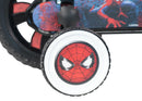 Bicicletta per Bambini 12" Marvel Spiderman Freno Caliper e Stabilizzatori in Acciaio Hi-Ten Rosso