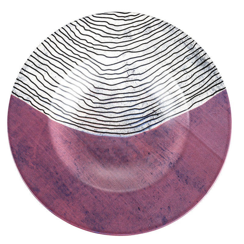 Set 4 Piatti Ø28x5,5 cm  in Ceramica VdE Tivoli 1996 Switch 