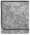 Copridivano con Copri Braccioli in Poliestere e Cotone Grigio Scuro Varie Misure