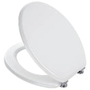 Copriwater Universale Copri WC in Legno MDF Bianco