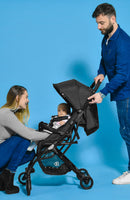 Passeggino Trolley Pieghevole per Bambini Barotti Nice Carbon Black