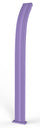 Doccia Solare da Esterno Giardino 30L Miscelatore e Lavapiedi Arkema Spring Viola