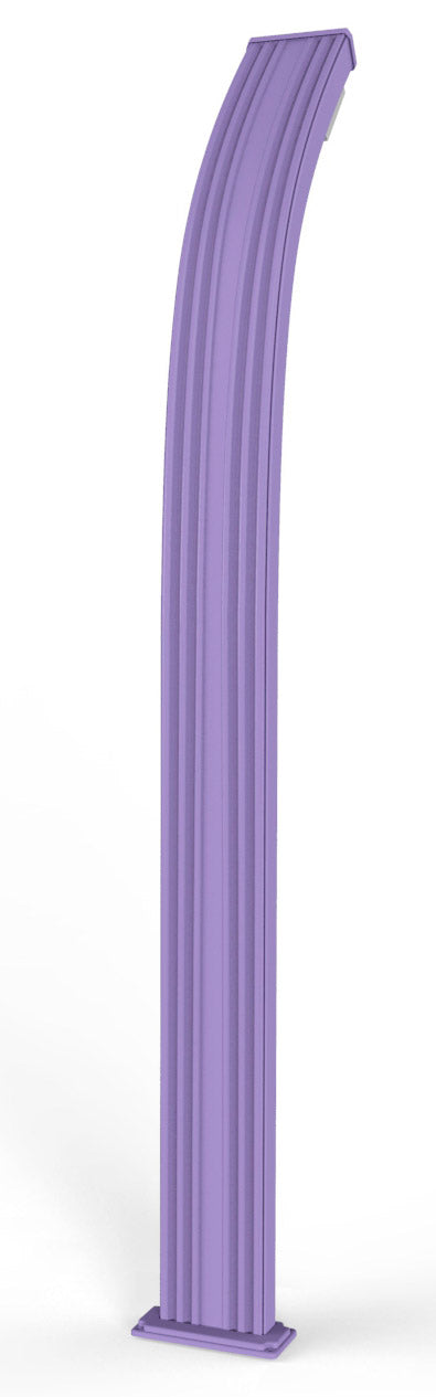 Doccia Solare da Esterno Giardino 30L Miscelatore e Lavapiedi Arkema Spring Viola prezzo