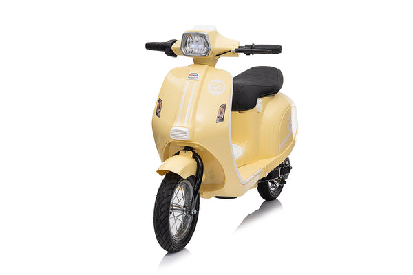 sconto Moto Elettrica per Bambini Moto Deluxe 24V Crema
