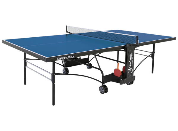 Pin-Pong-Tisch mit blauer Platte und Rädern für Outdoor Garlando Master Outdoor prezzo
