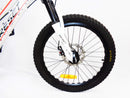 Bicicletta Mountain Bike MTB Ragazza 20" 7V in Acciaio Bianco Perla