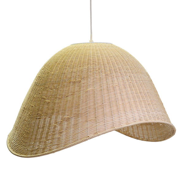 Kronleuchter aus gebleichtem Rattan mit Aufsatz 62,5x53,5xh40cm acquista