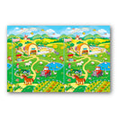 Tappeto Morbido per Bambini 150x120 cm Arrotolabile Multicolore