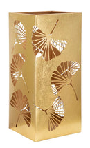 Portaombrelli Carved Leaf 24x24x55 cm in Ferro 