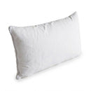 Guanciale 42x72x16 cm in Memory Foam Aloe Vera Bianco