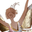 Fatina metallo ballerina oro cm 32,4x10,2xh61,5