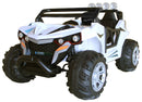 Macchina Elettrica per Bambini 12V 2 Posti E-Cross Bianca