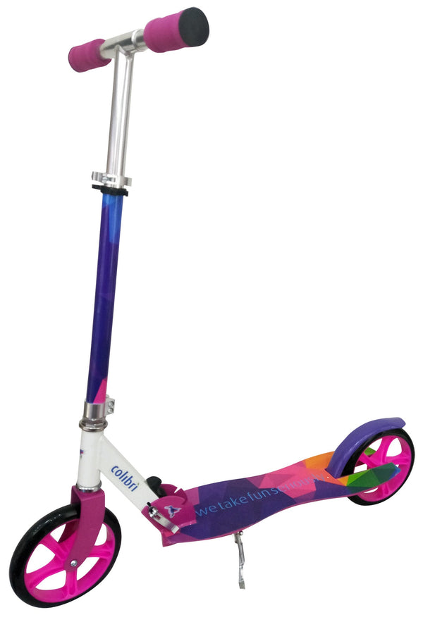 Miller Monobrì Faltbarer 2-Rad-Scooter aus rosafarbenem Aluminium online