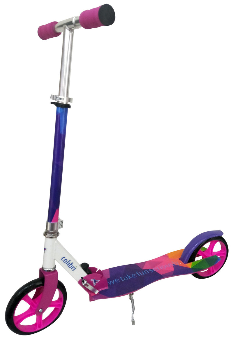 Monopattino 2 Ruote Pieghevole in Alluminio Miller Monobrì Rosa