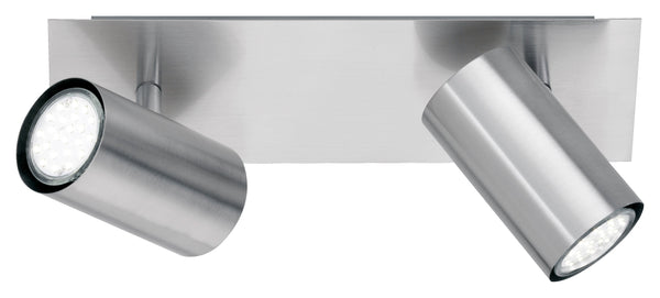 prezzo GU10 Innenstrahler aus matt vernickeltem Metall