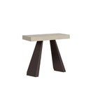 Consolle Allungabile 90-300x40x77 cm Diamante Premium Cashmere Telaio Orso 