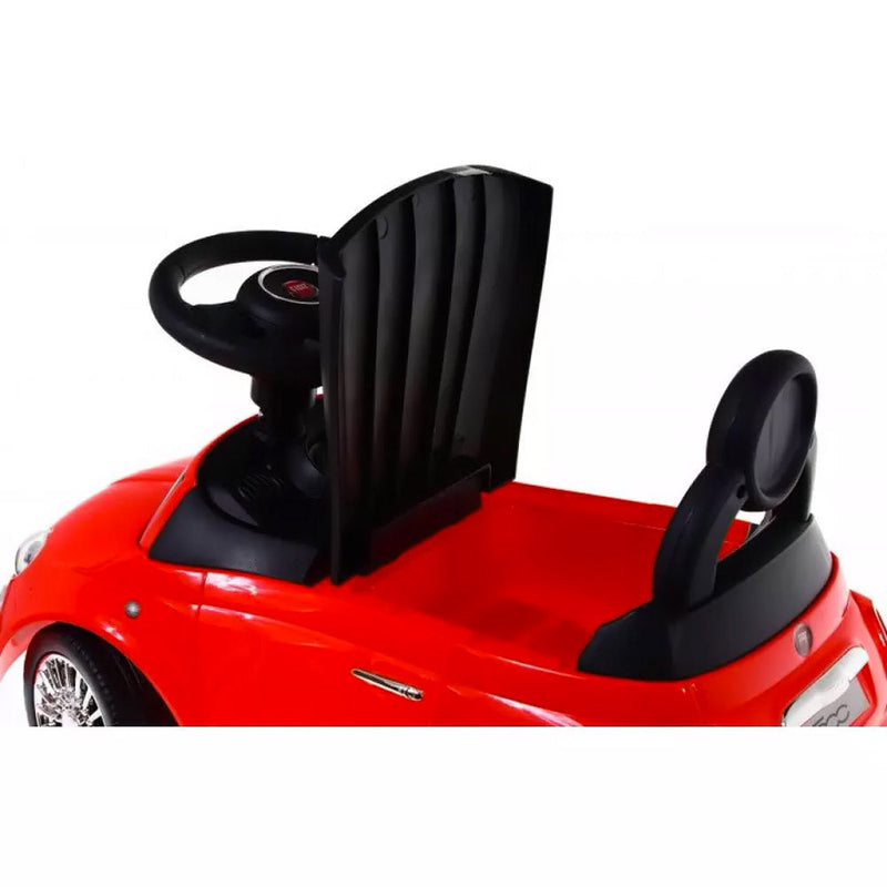 Macchina Cavalcabile per Bambini con Licenza Fiat 500 Baby Rossa