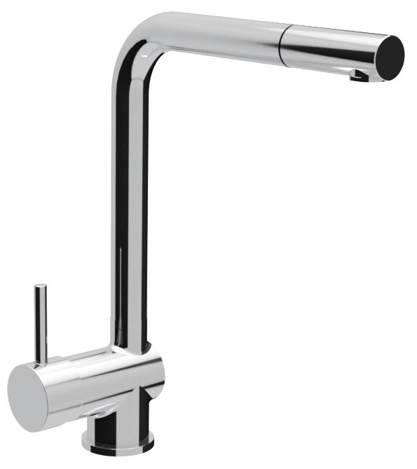 prezzo Apell AP7730DCCR Verchromte Einhebel-Brausebatterie mit herausziehbarer Küchenarmatur