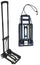 Tosini Folding Trolley Gepäckträger 35 Kg in Metall Schwarz Trolley